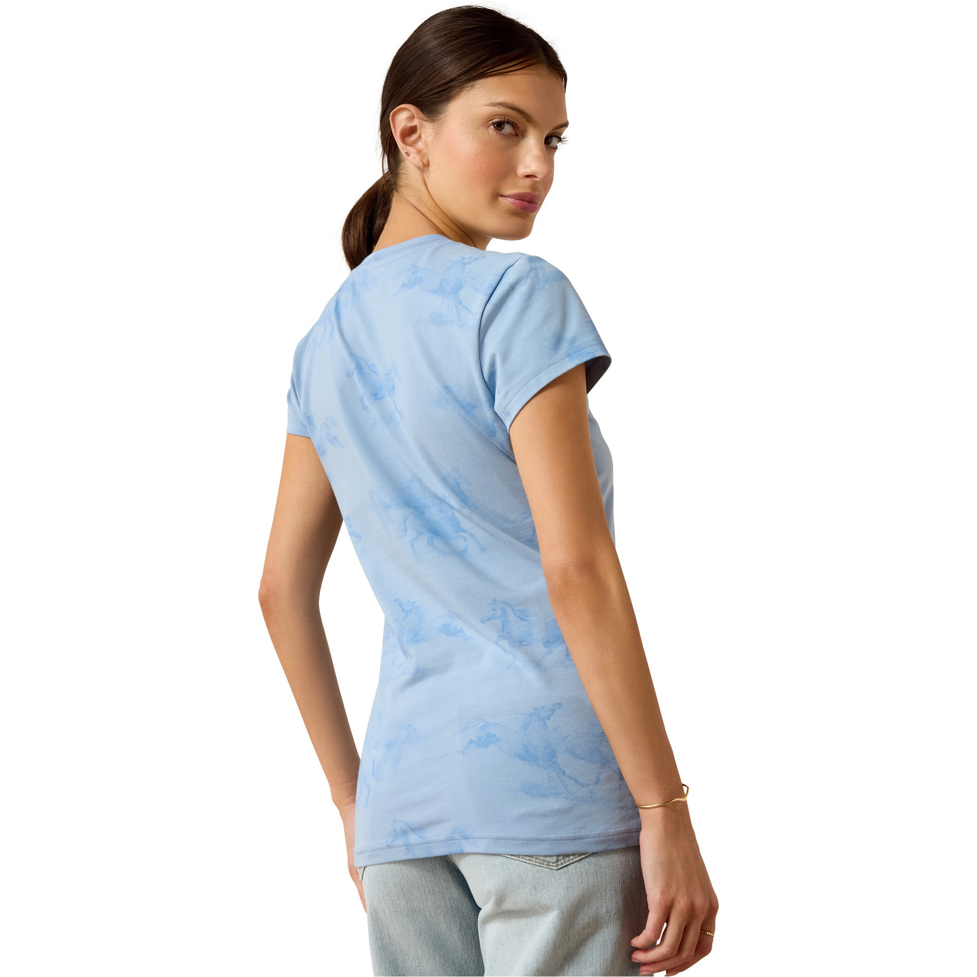 2026 Ariat Womens Mirage T-Shirt 10071358 - St. Tropez Mirage